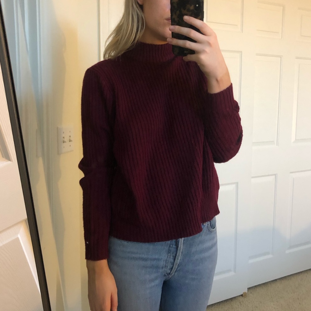 Mock Neck Sweater